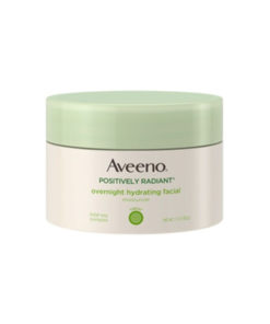 Aveeno Positively Radiant Overnight Hydrating Facial Moisturizer (48gm)