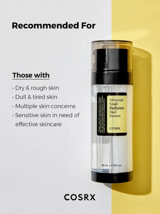 Cosrx Advanced Snail Radiance Dual Essence 80 ml - Image 5
