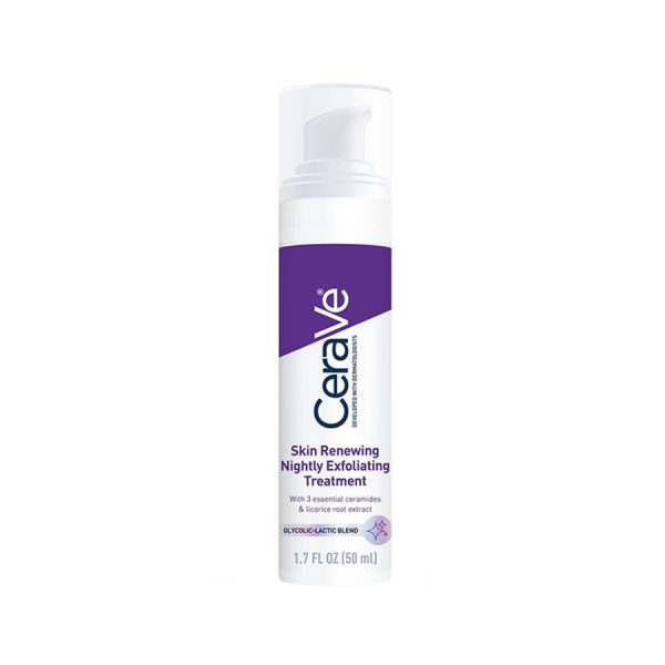 22 CERAVE SKIN RENEWING NIGHTLY EXFOLIATING TREATMENT 50ML - Image 1
