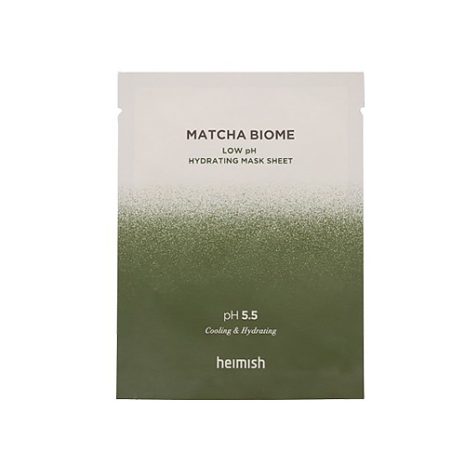 HEIMISH MATCHA BIOME LOW PH HYDRATING MASK SHEET