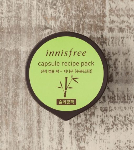 INNIFREE CAPSULE RECIPE PACK – BAMBOO 10ML - Image 1