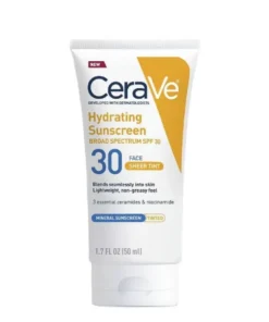 CERAVE HYDRATING SUNSCREEN FACE SHEER TINT SPF 30 (50ML)