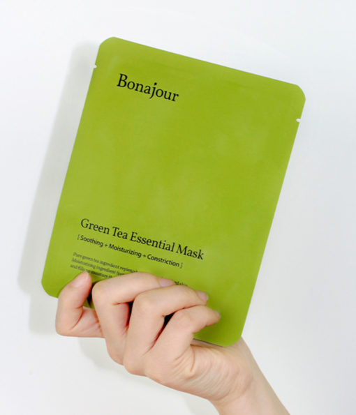 BONAJOUR GREEN TEA ESSENTIAL MASK 25G - Image 3