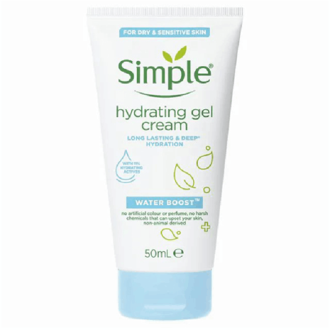 Simple Water Boost Hydrating Gel Cream moisturizer