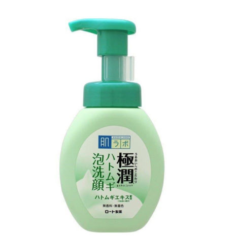 Hada Labo Gokujyun Pore Cleaning Adlay Foaming Face Wash 160ml