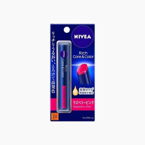 Nivea Rich care & coloring lip Raspberry pink