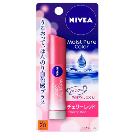 Nivea Moist Pure Color Lip Cherry Red Nivea Moist Pure Color Lip Cherry Red
