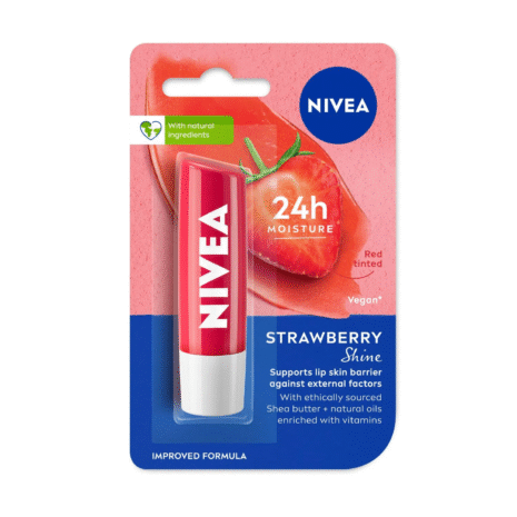 Nivea Strawberry Shine Lip Balm