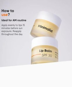 Minimalist Lip Balm SPF30