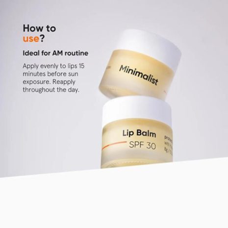 Minimalist Lip Balm SPF30 Minimalist Lip Balm SPF30