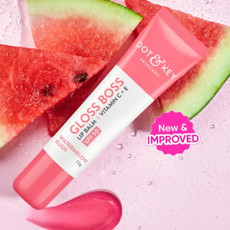 Cocoa Mint Lip Balm1 Dot & Key Gloss Boss Vitamin C + E Lip Balm SPF50 - Watermelon Rush (12g)