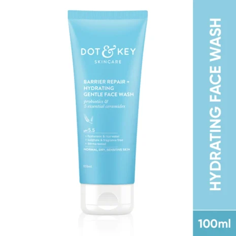 Dot & Key Barrier Repair Gentle Hydrating Face Wash (100ml) Dot & Key Barrier Repair Gentle Hydrating Face Wash (100ml)