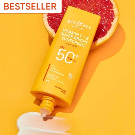 Dot & Key Vitamin C + E Super Bright Sunscreen SPF50+ PA++++ (50g)