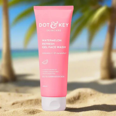 Dot & Key Watermelon Refresh Gel Face Wash (100ml)