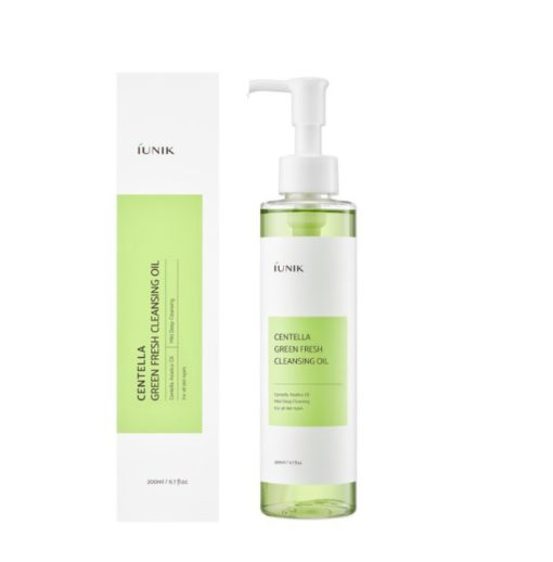 iUNIK Centella Green Fresh Cleansing Oil 200ml - Image 1