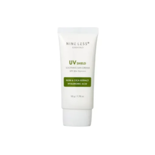 NINE LESS Essentials UV Shield Soothing Sun Cream SPF 50+ PA++++ 50g