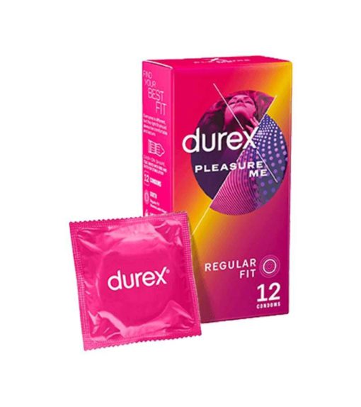 Durex Pleasure me Condoms (12 Pcs)