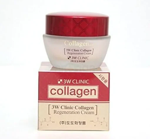 3W Clinic Collagen Regeneration Moisturizer Cream - Image 2