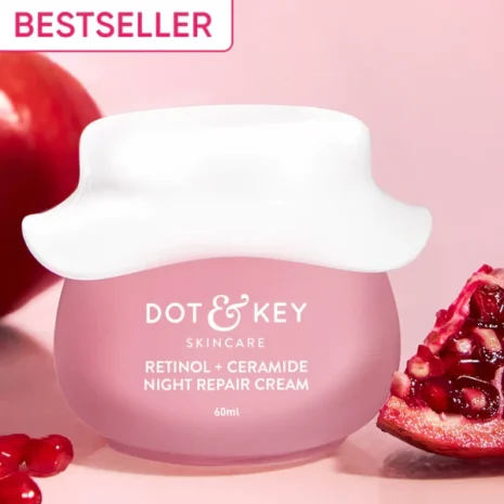 Dot & Key Retinol + Ceramide Night Repair Cream (60ml) Dot & Key Retinol + Ceramide Night Repair Cream (60ml)