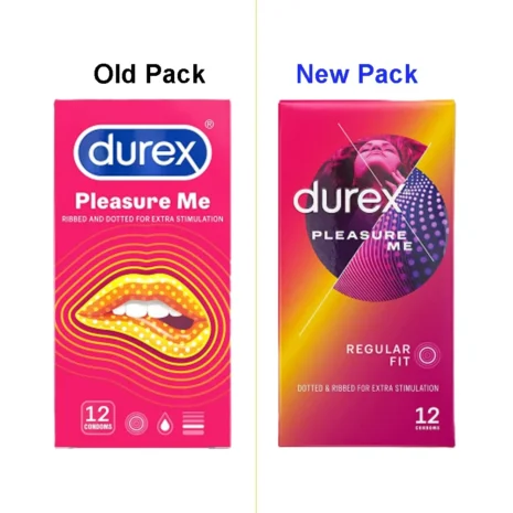 Durex Pleasure me Condoms (12 Pcs)1 Durex Pleasure me Condoms (12 Pcs)