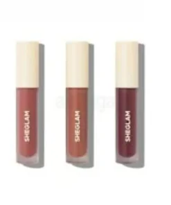 SHEGLAM Matte Allure Mini Liquid Lipstick Set – Feel Real