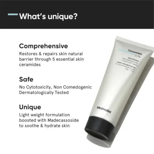 Minimalist 0.3% Ceramides + Madecassoside Moisturizer (50g) - Image 4