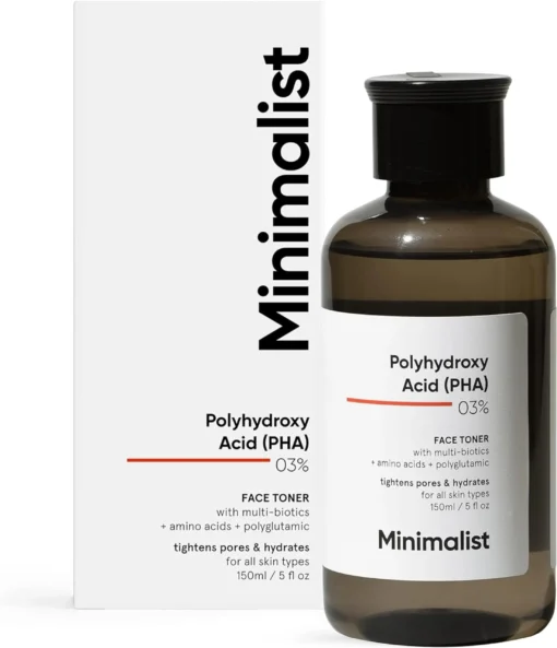 Minimalist 03% Polyhydroxy Acid (PHA) Face Toner (150ml) - Image 1