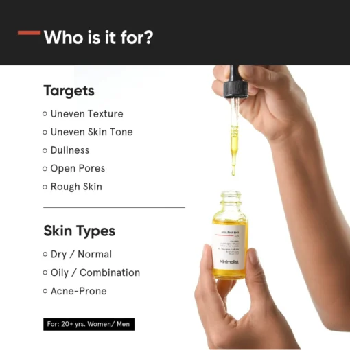 Minimalist 32% AHA PHA BHA Face Peel (30ml) - Image 3