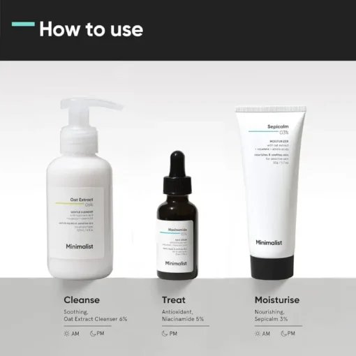 Minimalist Sensitive Skincare Kit - Image 2