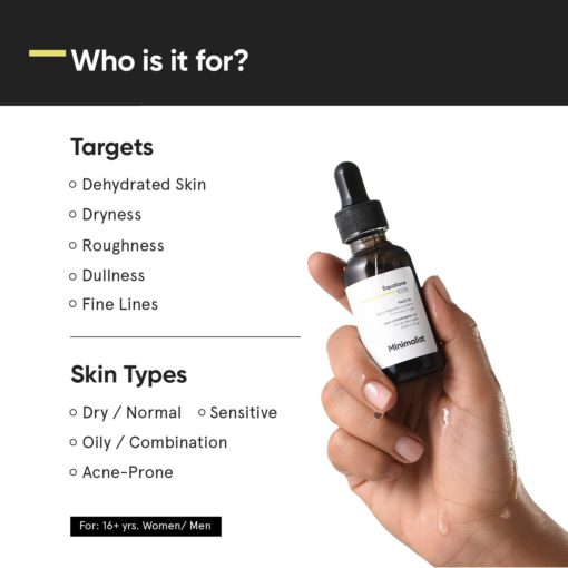 Minimalist 100% Squalane Face Oil (30ml) - Image 3