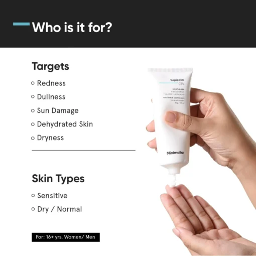 Minimalist 03% Sepicalm Moisturizer (50g) - Image 3