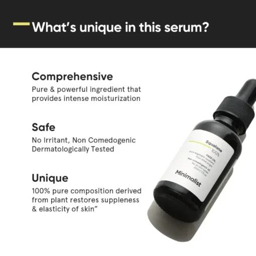 Minimalist 100% Squalane Face Oil (30ml) - Image 4