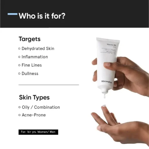 Minimalist 10% Vitamin B5 Moisturizer (50g) - Image 3