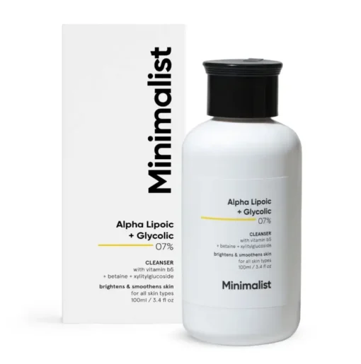 Minimalist 07% Alpha Lipoic + Glycolic Cleanser (100ml) - Image 1