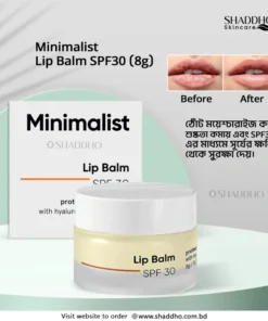 Minimalist Lip Balm SPF30 (8g)