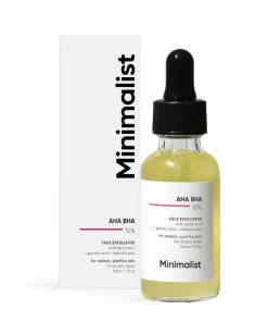 Minimalist AHA BHA 10% Face Exfoliator (30ml)
