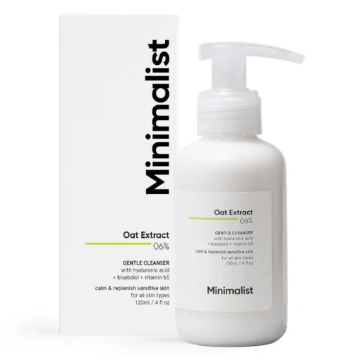 Minimalist 06% Oat Extract Gentle Cleanser (120ml) - Image 1