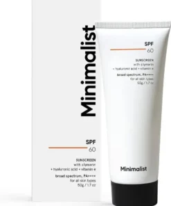 Minimalist Sunscreen Broad Spectrum SPF60 PA++++ (50g)