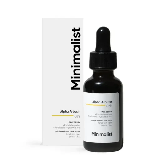 Minimalist 02% Alpha Arbutin Face Serum (30ml) - Image 1