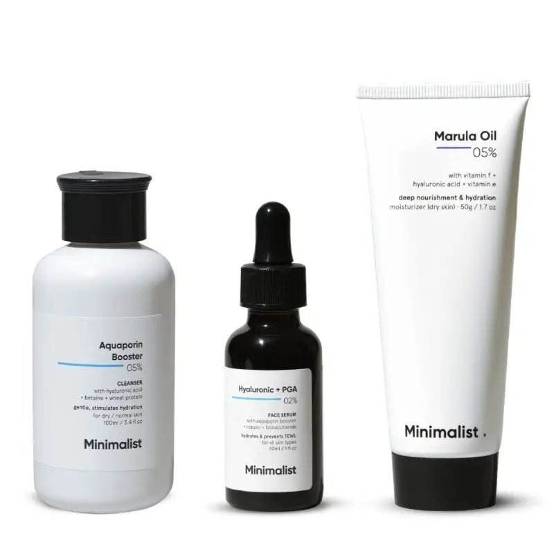 1 Minimalist Dry Skincare Kit - Image 1