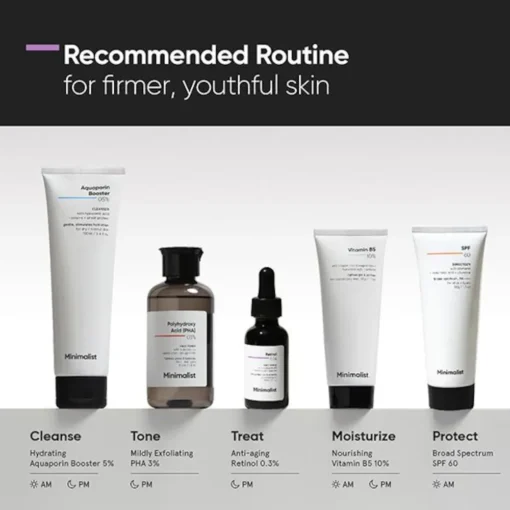 Minimalist 0.3% Retinol Face Serum (30ml) - Image 2