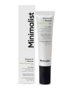 Minimalist Vitamin K + Retinal 01% Under Eye Cream (14g)