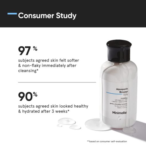 Minimalist 05% Aquaporin Booster Cleanser (100ml) - Image 4