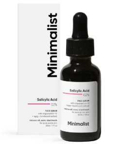 Minimalist 2% Salicylic Acid Face Serum for oily skin and clogged pores