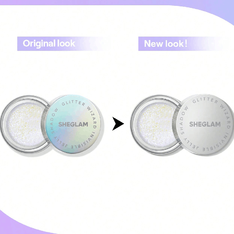 Sheglam Glitter Wizard Invisible Jelly Shadow- Purple 3 Sheglam Glitter Wizard Invisible Jelly Shadow- Purple palette