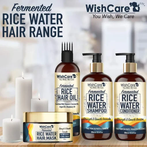 WishCare Fermented Rice Water Hair Mask (200ml) - Image 2