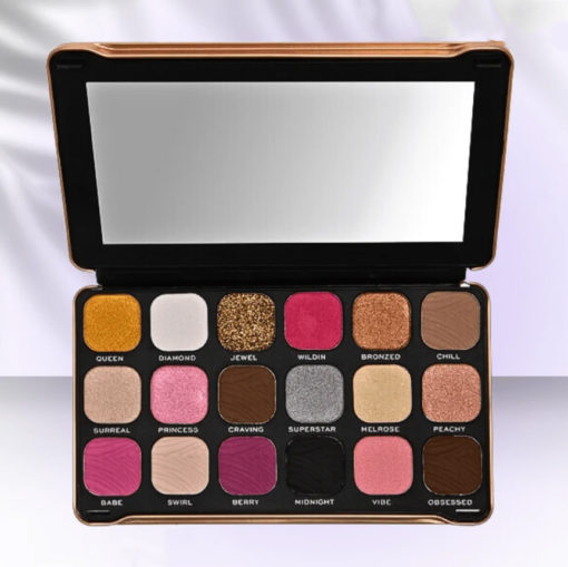Makeup Revolution Forever Flawless Eyeshadow Palette Bare Pink - Image 1