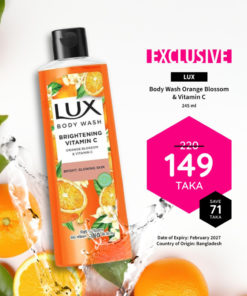 Lux Body Wash Orange Blossom & Vitamin C