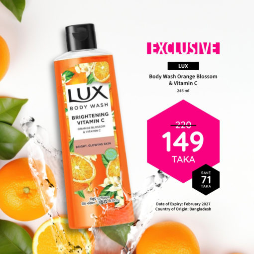Lux Body Wash Orange Blossom & Vitamin C - Image 1