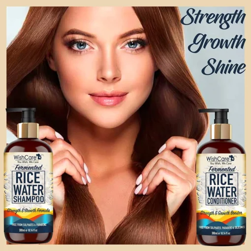 WishCare Fermented Rice Water Shampoo (300ml) - Image 4